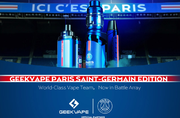 GEEKVAPE×PSG联名款电子烟的5大优势